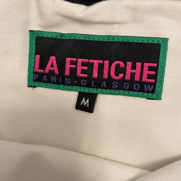 La Fetiche Navy Blue Pleated schoolgirl Skirt Medium - Picture 2 of 7